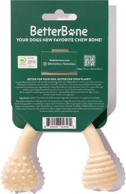 Show full view: BetterBone Medium Density Classic Beef Flavor Dog Chew Toy, Small slide 2 of 5