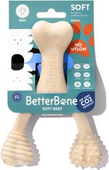 BetterBone Soft Density Classic Beef Flavor Dog Chew Toy, Small