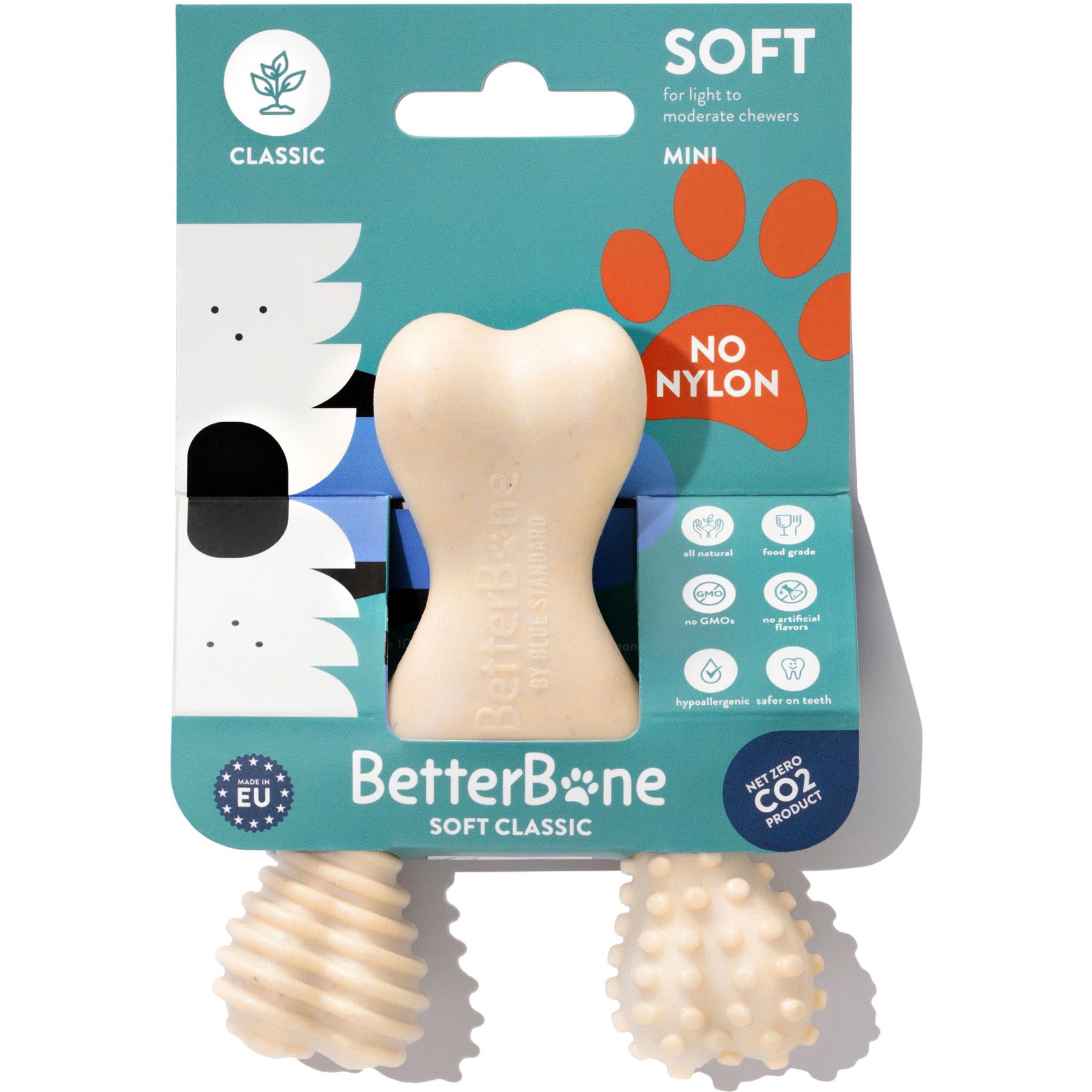 BetterBone Soft Density Classic Flavor Dog Chew Toy, Mini