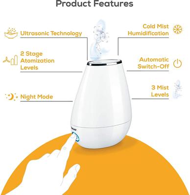 Show full view: Beurer 2-in-1 Essential Oil Diffuser & Air Humidifier slide 5 of 7
