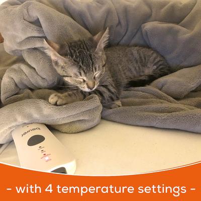 Show full view: Beurer Heated Dog & Cat Blanket, Gray slide 5 of 8