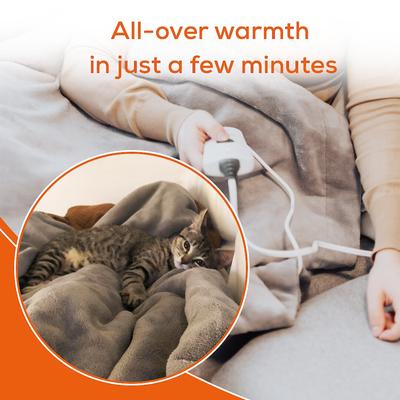 Show full view: Beurer Heated Dog & Cat Blanket, Gray slide 6 of 8
