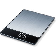 Beurer Kitchen Dog & Cat Food Scale, Silver & Black