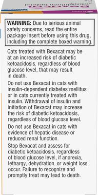 Show full view: Bexacat Flavored Tablets for Cats, 15mg, 90 count slide 2 of 9
