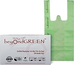 beyondGREEN Compostable Cat Litter Bags, 300 count
