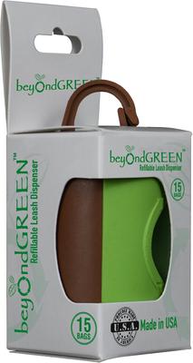 Show full view: beyondGREEN Poop Bags Dispenser with Plant-Based Dog Waste Bags, 15 count slide 2 of 8