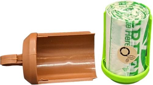 Show full view: beyondGREEN Poop Bags Dispenser with Plant-Based Dog Waste Bags, 15 count slide 6 of 8