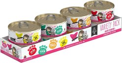 BFF Batch 'O Besties Variety Pack Canned Cat Food, 5.5-oz can, bundle of 16 