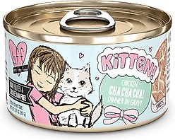 BFF Kitten Cha Cha Cha Wet Cat Food, 2.8-oz can, case of 12