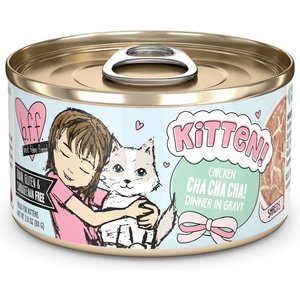 BFF Kitten Cha Cha Cha Wet Cat Food, 2.8-oz can, case of 12