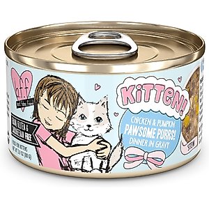 BFF Kitten Pawsome Purrs Wet Cat Food, 2.8-oz can, case of 12
