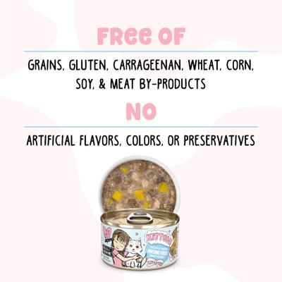 Show full view: BFF Kitten Pawsome Purrs Wet Cat Food, 2.8-oz can, case of 12 slide 5 of 13