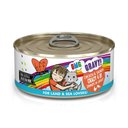 BFF OMG Crazy 4 U! Chicken & Salmon Dinner in Gravy Grain-Free Canned Cat Food, 5.5-oz, case of 8