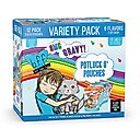 BFF OMG Potluck O' Pouches Variety Pack Grain-Free Cat Food Pouches, 2.8-oz, pack of 12