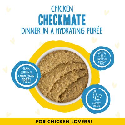 Show full view: BFF Play Pate Lovers Chicken Checkmate + Play Pate Lovers Chicken & Turkey Topsy Turvy Wet Cat Food slide 5 of 10