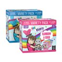 BFF Rainbow A Gogo Variety Pack + OMG Potluck O' Pouches Variety Pack Cat Food Pouches