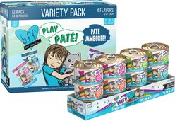BFF Rainbow A Gogo Variety Pack + OMG Rainbow Road Variety Pack Canned Cat Food