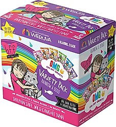 BFF Rainbow A Gogo Variety Pack Wet Cat Food Pouches, 3-oz, case of 12, 3-oz pouch, bundle of 24  slide 1 of 6