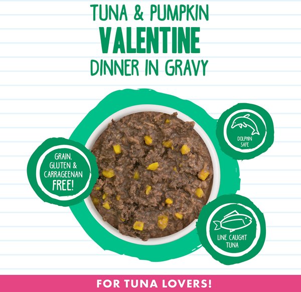 BFF Tuna & Pumpkin Valentine Dinner in Gravy Minced Grain-Free Wet Cat Food