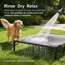 BFPETHOME Cooling Elevated Dog Bed, Gray, 51 x 31 x 8-in slide 2 of 9