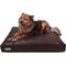 Show in main carousel: B&G Martin Faux Leather Poly Fill Cushion Insert Dog & Cat Bed, Dark Brown, X-Large slide 4 of 5