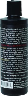 Show full view: Bickmore Bick-4 Leather Conditioner, 8-fl oz bottle slide 2 of 8