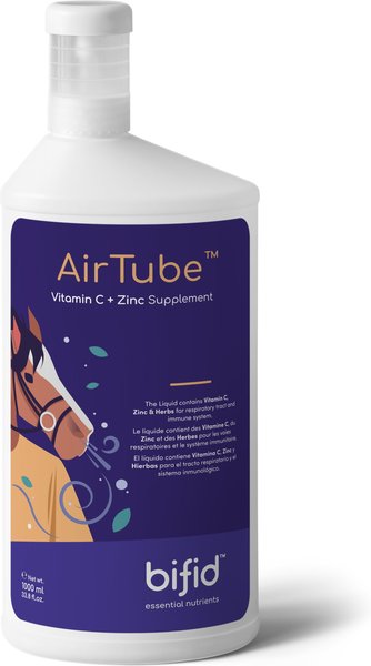 bifid AirTube Respiratory & Airway Liquid Horse Supplement, 1-L bottle