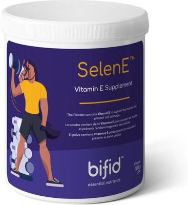 Show full view: bifid SelenE Muscle Builder Powder Horse Supplement, 2.2-lb tub slide 3 of 5