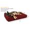 Show in main carousel: Big Barker 7" Headrest Orthopedic Pillow Dog Bed with Removable Cover, Burgundy, Extra Large slide 3 of 14