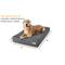 Show in main carousel: Big Barker 7" Sleek Orthopedic Pillow Dog Bed with Removable Cover, Charcoal Gray, Large slide 3 of 12