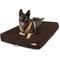 Show in main carousel: Big Barker 7" Sleek Orthopedic Pillow Dog Bed with Removable Cover, Chocolate, X-Large slide 1 of 11