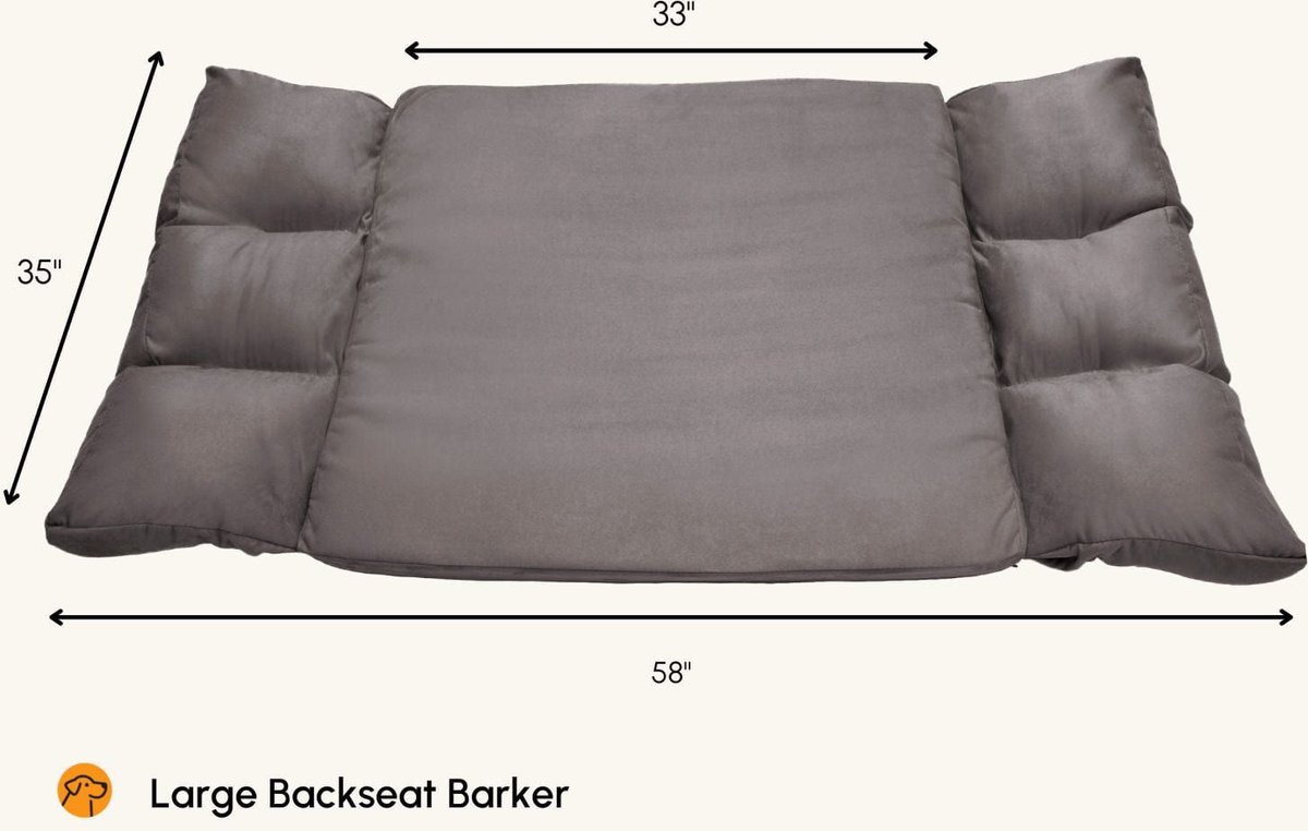 Big Barker Backseat Barker Orthopedic Pillow Dog Bed