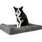 Show in main carousel: Big Barker Jr. Pillow Top with Headrest Orthopedic Dog Bed, Charcoal Gray, Large slide 4 of 10