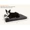 Show in main carousel: Big Barker Jr. Pillow Top with Headrest Orthopedic Dog Bed, Charcoal Gray, Large slide 2 of 10