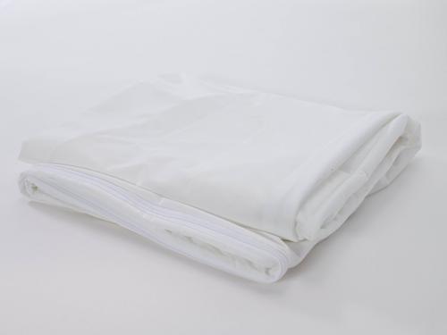 Show full view: Big Barker Sleek Edition Waterproof Dog Bed Liner, White, Giant slide 4 of 4