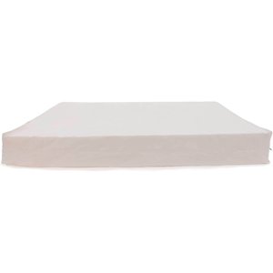 Big Barker Sleek Edition Waterproof Dog Bed Liner, White, Large