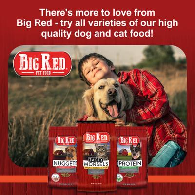 Show full view: Big Red High Protein Dog Food, 50-lb bag slide 10 of 11