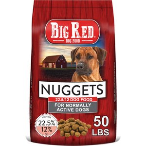 Big Red Nuggets Dry Dog Food, 50-lb bag