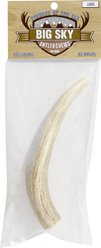 Big Sky Antler Chews Natural Elk Antler Dog Chews, Large