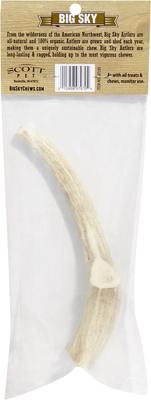 Show full view: Big Sky Antler Chews Natural Elk Antler Dog Chews, Large slide 3 of 8
