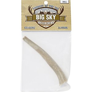 Big Sky Antler Chews Natural Elk Antler Dog Chews, Small