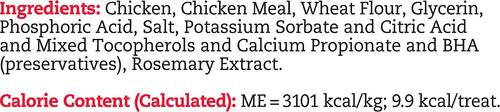 Show full view: Bil-Jac America's VetDogs Skin & Coat Dog Treats, 10-oz bag, bundle of 3 slide 5 of 9