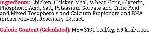 Show full view: Bil-Jac America's VetDogs Skin & Coat Dog Treats, 10-oz bag, bundle of 6 slide 5 of 9