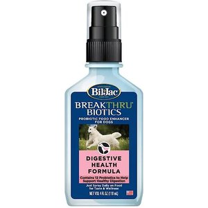 Bil-Jac BreakThru Biotics Probiotic Dog Food Spray, 4-fl oz bottle