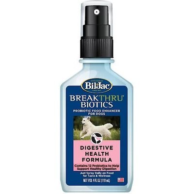 Bil-Jac Bil-Jac BreakThru Biotics Probiotic Dog Food Spray, 4-fl oz bottle