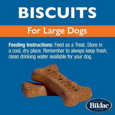 Show full view: Bil-Jac Large Biscuit Crunchy Dog Treats, 4-lb bag slide 8 of 8