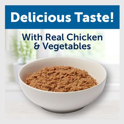 Show full view: Bil-Jac Pate Platters with Chicken & Vegetables Canned Dog Food, 13-oz, case of 12 slide 5 of 9