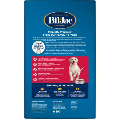 Show full view: Bil-Jac Puppy Select Chicken Recipe Dry Dog Food, 15-lb bag slide 4 of 9