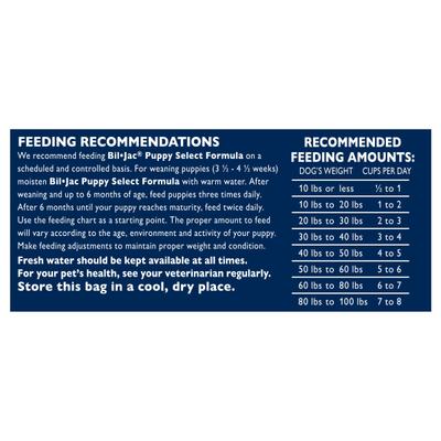 Show full view: Bil-Jac Puppy Select Chicken Recipe Dry Dog Food, 6-lb bag slide 7 of 9