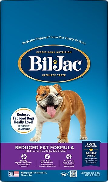 BIL-JAC Reduced Fat Chicken Recipe Dry Dog Food, 30-lb bag